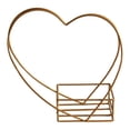 thumbnail image 2 of Cesta de hierro nórdico geométrica titur interior al aire Corazones Zulema canasta de maceta, 2 of 7