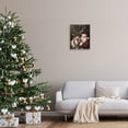 thumbnail image 2 of Stupell Industries Santa & Reindeer Portrait Holiday Painting Wrapped Canvas Canvas Art Print Wall Art, 16 x 20, 2 of 7