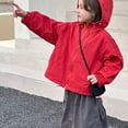 thumbnail image 3 of Hiiyo Toddler Girls Sun Protection Lightweight Outerwear Loose Fit Zipper Jacket, Sizes 2-16, 3 of 8