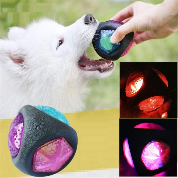 Juguete para el cuidado dental, pelota de goma para perros, pelota de goma para perros, pelota resistente a las mordeduras para cachorros, rendimiento inigualable