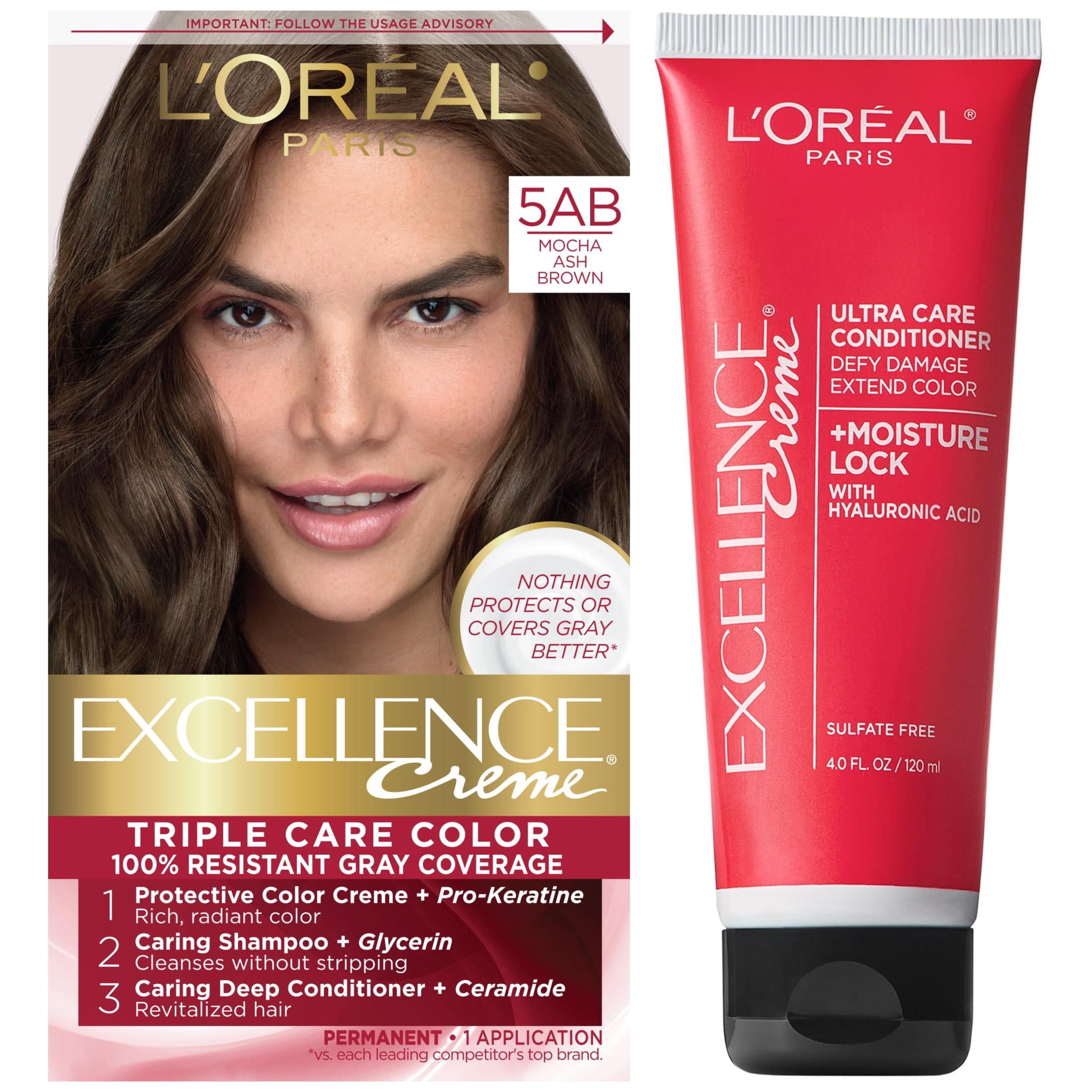 L'Oreal Paris Excellence Creme Permanent Triple Hair Color 6-Light