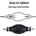 thumbnail image 2 of 2Pcs 8mm Primer Bulb Fuel Hand Pump Liquid Transfer Water Siphon Hose Pump Gasoline Gas Aquarium Suction Pump, 2 of 5