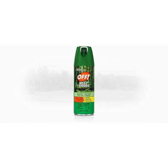 OFF Deep Woods Sportsmen Mosquito and Insect Repellent II, 6 oz