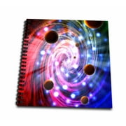 3dRose Silently Planets Universe - Mini Notepad, 4 by 4-inch
