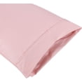 thumbnail image 3 of Pillowcases Set of 2 Envelope Closure End Easy Fit for Summer Soft and Breathable Machine Washable - Pink/Queen, 3 of 5