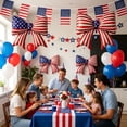thumbnail image 4 of Fourth Of July Balloons Party Decoration Large Inflatable Set Patriotic Celebration Decor Kit For Birthday Party Event Outdoor Indoor Photo Backdrop Parade Festive Holiday Atmosphere Supplies, 4 of 6