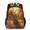 Black, variant on Colorful Butterflies Backpack, Lightweight Casual Daypack with Chest Strap & Water Bottle Pockets, Rainbow Colors Butterfly Animals Sports Travel Bag for Work