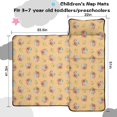 thumbnail image 5 of Pioneer Flower Floral Print Pattern Toddler Nap Mat for Teens Preschool Daycare, Teens Sleeping Mat Bag, Toddler Sleeping Bag with Pillow, 5 of 6