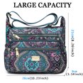 thumbnail image 2 of AOUNQ Crossbody Bag for Women Multi Pocket Shoulder Purse Bags Nylon Ladies Travel Handbag with Adjustable Straps, 2 of 7