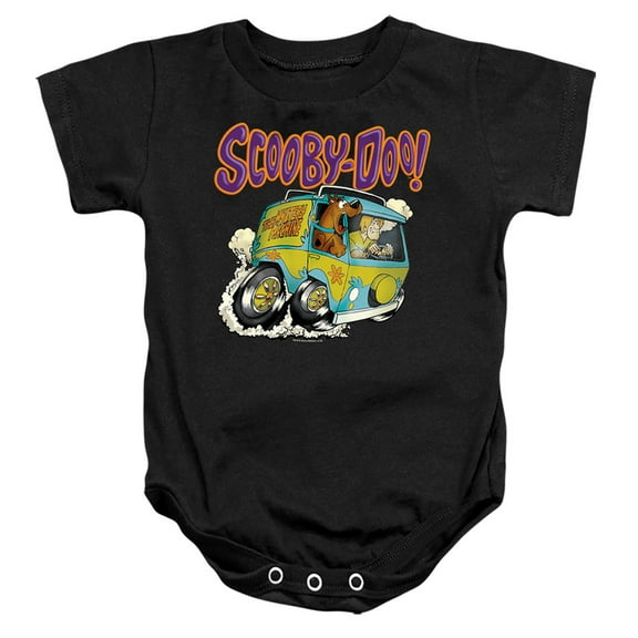 Scooby Doo! Scoob Fink Unisex Infant Snap Suit for Baby (6 Months) Black