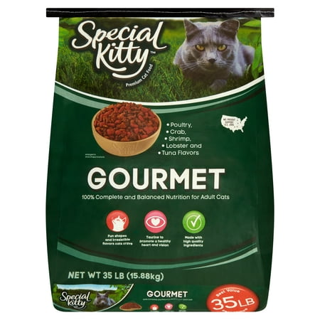 Special Kitty Gourmet Poultry, Crab, Shrimp, Lobster and Tuna Flavors Premium Dry Cat Food, 35 (Best Way To Treat Dry Eyes)