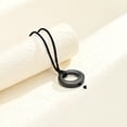thumbnail image 6 of Cremation Jewelry Urn Necklace for Ashes for Women Men, Circle of Life Eternity Memorial Pendant Ash Jewelry, 6 of 7