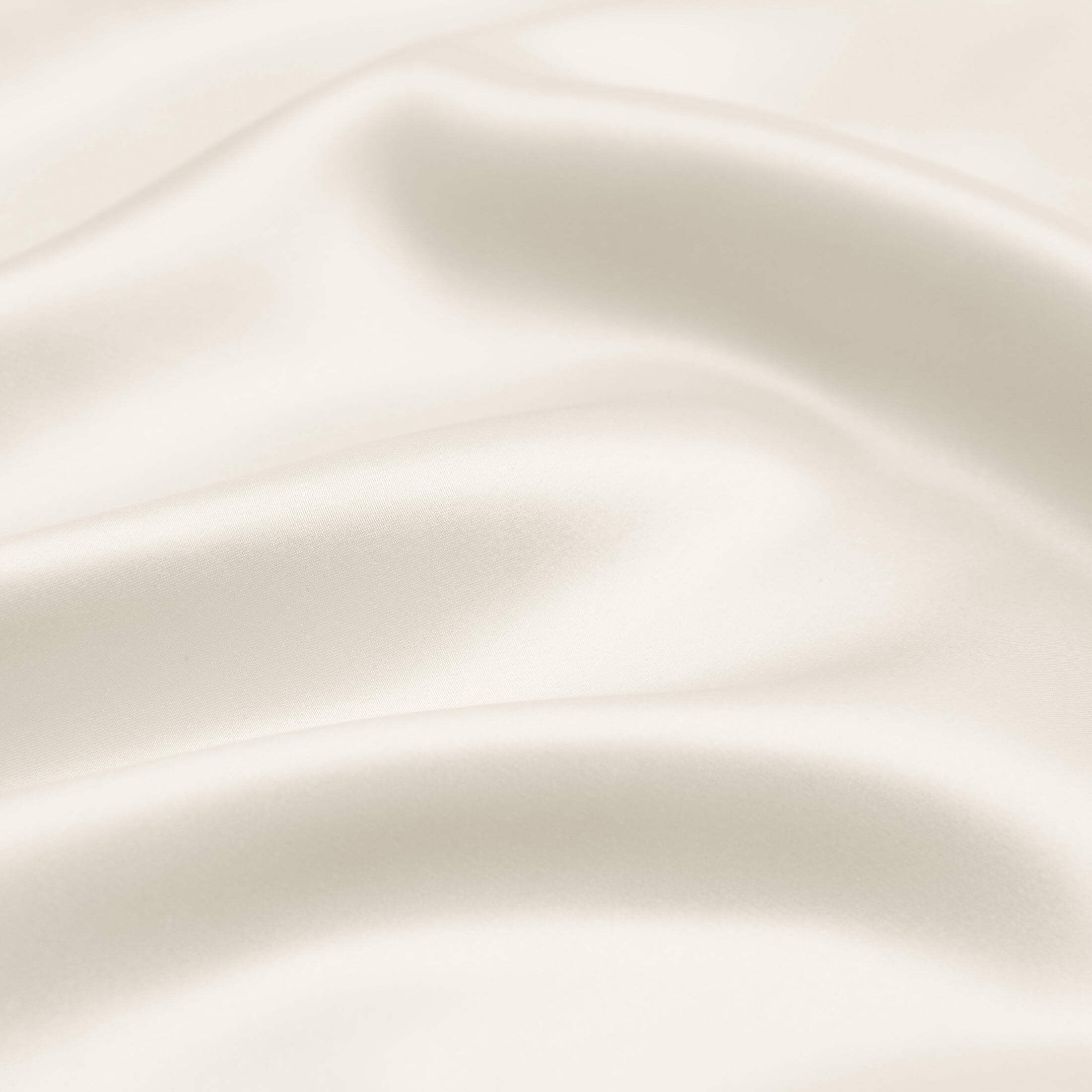 100% Mulberry Silk Pillowcase for Hair and Skin by Noble Linens, Antique White