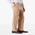 thumbnail image 2 of CHOK Coupe Droite pour Hommes Kaki Facile avec Extensible, 2 of 6