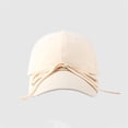 thumbnail image 2 of MEICHEN New Bow Baseball Cap for Women's Summer Outdoor Soft Top Casual and Versatile Enhancing Small Sun Baseball Cap, 2 of 5