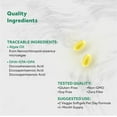 thumbnail image 6 of Naturalis【520mg Per Softgel】Vegan Omega 3 DHA, EPA & DPA from Algae | Vegan Society Certified, Sustainably Sourced, True Full Spectrum | 120 Veggie Softgels (Carrageenan Free), 6 of 8