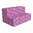 thumbnail image 1 of Tropical Foldable Mattress, Flamingos on Leaves, 74.8" x 39.4", Pale Fuchsia and Violet, by Ambesonne, 1 of 4