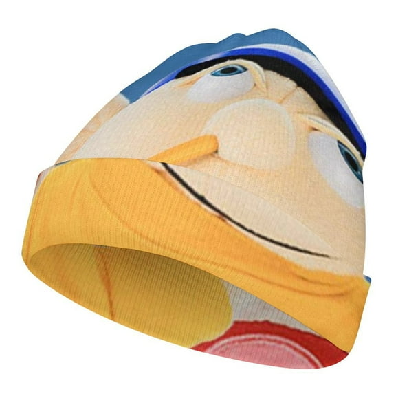 Puppets SML Jeffy Kid's Knitted Hat Slouchy Winter Warm Beanie Hats Daily Full Printed Fashion Elastic Knitting Cap For Boys Girls Children