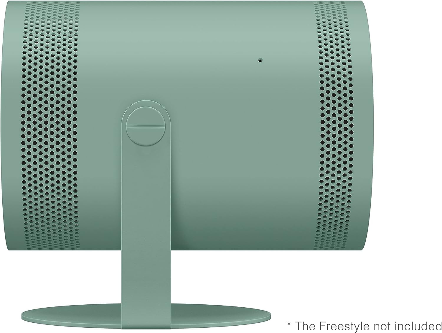 Samsung SP-LFF3CLAXXZA 30-100 Inch The Freestyle Gen2 Smart Projector with a Samsung VG-SCLB00NS The Freestyle Skin and Cradle - Forest Green (2023)