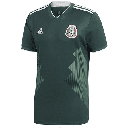 Adidas 2018 FIFA World Cup Mexico Official Home Jersey Collegiate Green/White