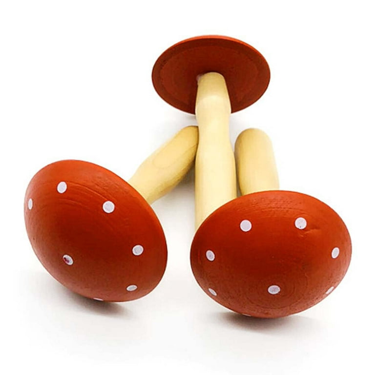 Woodrock Turning darning mushroom – red