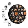 thumbnail image 4 of Salouo Different Breeds Of Dogs Print Spare Tire Cover 14-17 inch Spare Tire Protector Universal Tough Tire Wheel Cover for Trailer SUV and Truck-16 inch, 4 of 6