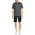 thumbnail image 3 of Ben Hogan Men's and Big Men's Performance Short Sleeve Confetti Print Golf Polo Shirt, up to 5XL, 3 of 6