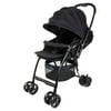 Wonderbuggy Nano Plus Ultralight Stroller With Reversible Handle And Foot Muff - Black