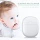 thumbnail image 1 of Recortador de uñas recargable para almacenamiento de restos de uñas para adultos y niños (blanco), 1 of 6