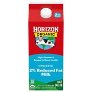 Horizon Organic High Vitamin D 2 Percent Milk, High Vitamin D Reduced Fat, 64 fl oz Carton