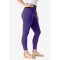 thumbnail image 3 of Roaman's Women's Plus Size Essential Stretch Ankle Length Pull-On Legging, 3 of 6