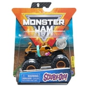 Angle View: Monster Jam Official Scooby Doo Truck Vehicle Playset
