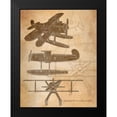 thumbnail image 2 of Anonymous 15x18 Black Modern Framed Museum Art Print Titled - Hydro Plane II., 2 of 5