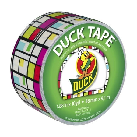 Printed Duck Tape Brand Duct Tape - Color Block, 1.88 in. x 10 yd.