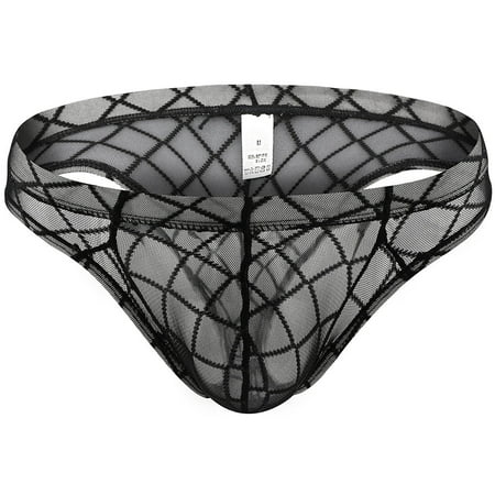 

Cathalem Maternity Lingerie Underwear Low-Waist Men Underwear Sexy High-Profile Mesh Women s Lingerie Set plus Size Underwear Black XX-Large