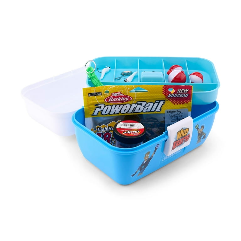 Shakespeare Wild Kratts Play Box, Kids Fishing Tackle Box
