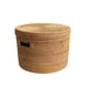 thumbnail image 2 of Cesta de ratán tejida para almacenamiento, multifuncional, portátil, a prueba de polvo, organizador de juguetes, cesto para ropa sucia, para sala de, 2 of 7