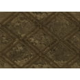 thumbnail image 1 of Ahgly Company Machine Washable Indoor Rectangle Transitional Red Brown Area Rugs, 2' x 4', 1 of 7