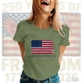 thumbnail image 3 of 250th Anniversary USA Shirts Flag Vintage 250 Years American 1776 2026 250th USA Birthday T-Shirt, 3 of 5