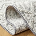thumbnail image 5 of SAFAVIEH Global Karissa Diamond Indoor/Outdoor Area Rug, Grey/Ivory, 8' x 10', 5 of 6