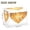 Golden Crystal, variant on Iauyy Large Storage Box with Lid - Foldable Home Storage Bins for Clothes Toy Holiday Decor, Heart-shaped Dream (42*32*30cm)