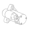 Genuine OE GM Starter Motor - 12678752