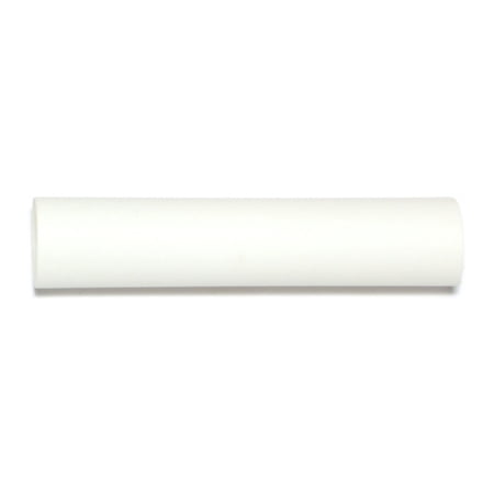 1/2 x 3 White Heat Shrink Tubing (5 pcs.)