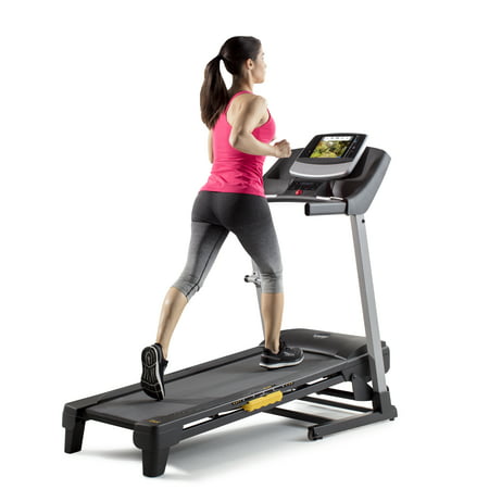Gold’s Gym Trainer 430i Treadmill with iFit Technology, Power Incline and Dual-Grip Heart Rate Monitor