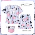 thumbnail image 1 of Pikachu-Conjuntos de pijamas de dibujos animados para niñas, ropa de dormir de manga corta Kawaii, pantalones cortos, Jersey, ropa de casa, Verano qym unisex, 1 of 2