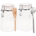 thumbnail image 1 of 2 Sets Bath Salt Storage Bottles Mask Powder Bottles Sub-packaging Bottles with Spoon, 1 of 5