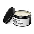 thumbnail image 4 of Lung Cancer Tin Candle Gifts Home Office Decor Vanilla Coffee Scented, 4 of 5