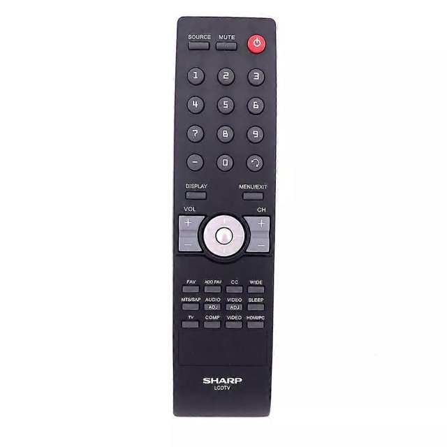 New Original Control remoto para Sharp RC2443802/01 LCD TV LC47SB57 LC47SB57UT