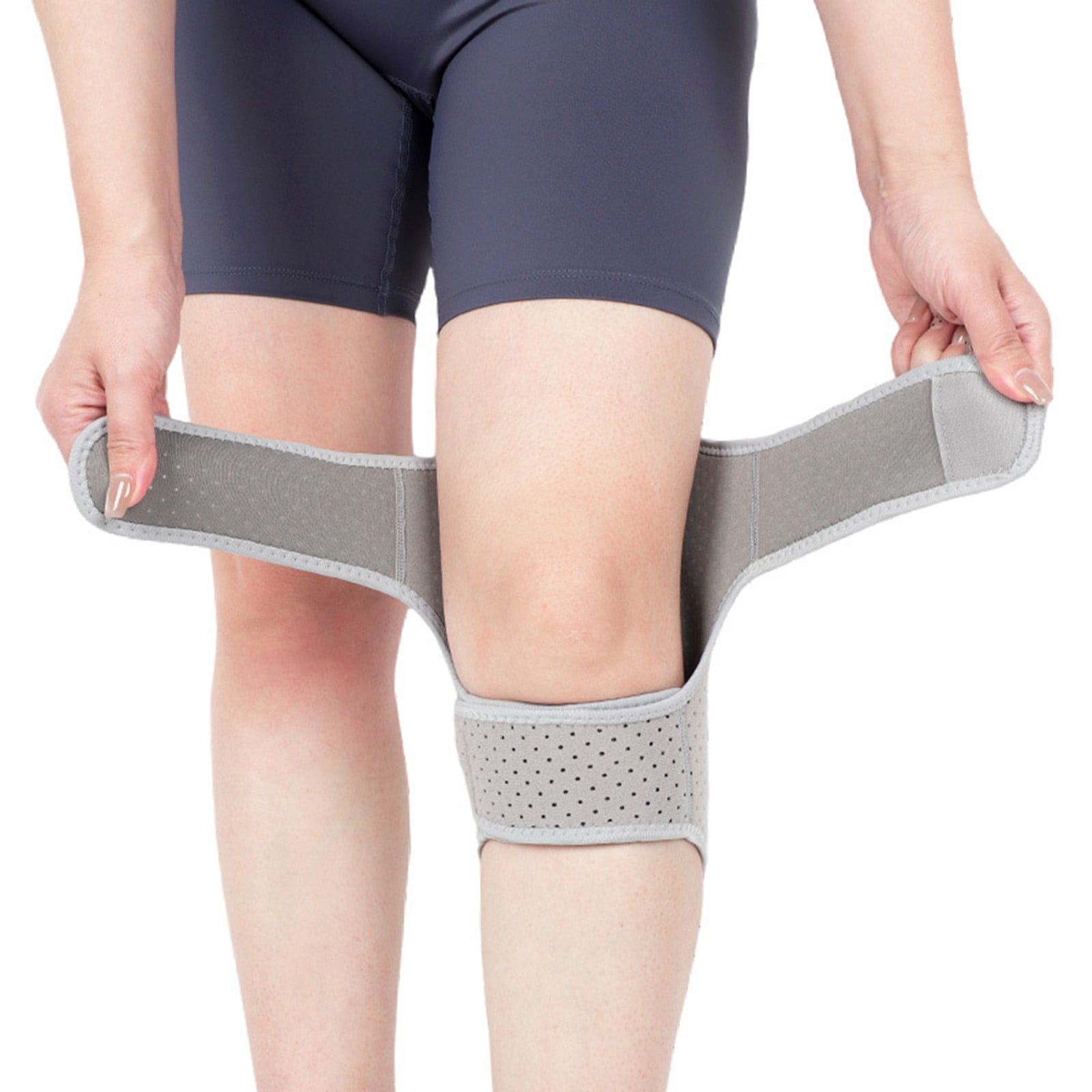 YWIYIUD Knee Assistive Device, Knee Protection Booster, KneeBooster Brace Joint Support Spring Stabilizer, Adjustable Spring KneeBrace for Reduces Pressure on the Joint 6PACK