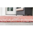 thumbnail image 4 of Rugs.com Outdoor Traditional Collection Rug – 8' x 11' Rust Red Flatweave Rug Perfect For Living Rooms, Large Dining Rooms, Open Floorplans, 4 of 8
